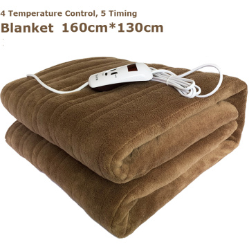 Waterproof Electric Blanket Double 220V Electric Heated Blanket Mat Single-control Dormitory Bedroom Heating Carpet