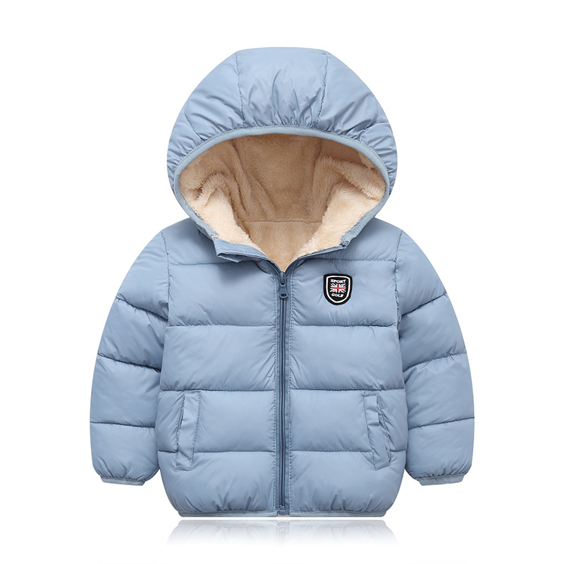 LZH Baby Boys Jacket 2020 Autumn Winter Jackets For Girls Clothes Kids Warm Hooded Fleece Outerwear Coat For Boy Children Jacket