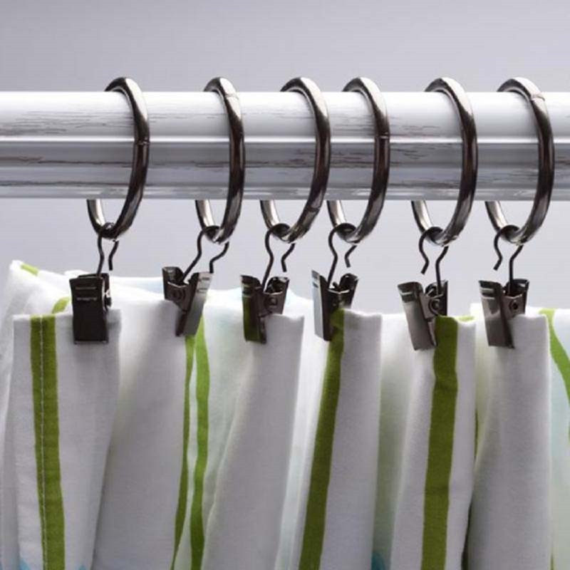 10pcs/pack Clothes Pegs Laundry Drying Hanger With Hook Towel Clip Stainless Steel Metal Clothes Pegs For Coat Pants