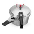 Pressure Cooker 4L Pressure Cooker Household Kitchen Aluminum Alloy Utensils Pressure Cooker Beans Meats Vegetables Soups