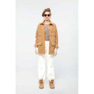 Women mid of length coat