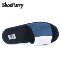 ShoeFurry Winter Men Casual Cotton Shoes Home Indoor Slippers Sandals Soft Plush Warm Bedroom Slippers Male Hotel Spa Slippers