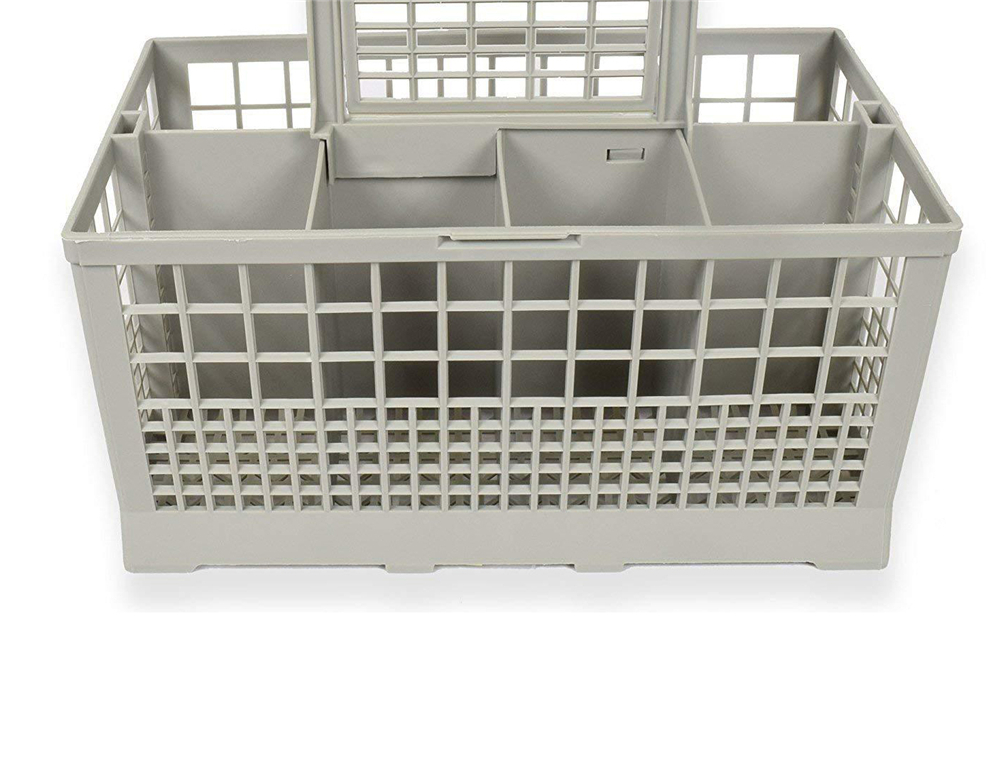 Universal Dishwasher Cutlery Basket 24x14x12cm Dish Washer Parts Plastic Storage Basket For Bosch Whirlpool Maytag Dishwashers