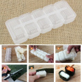 5 Rolls Food Grade Plastic Sushi Nigiri Maker Rice Ball Molds Nonstick Press Maker DIY Bento Tool Press Bento Tool TSLM1
