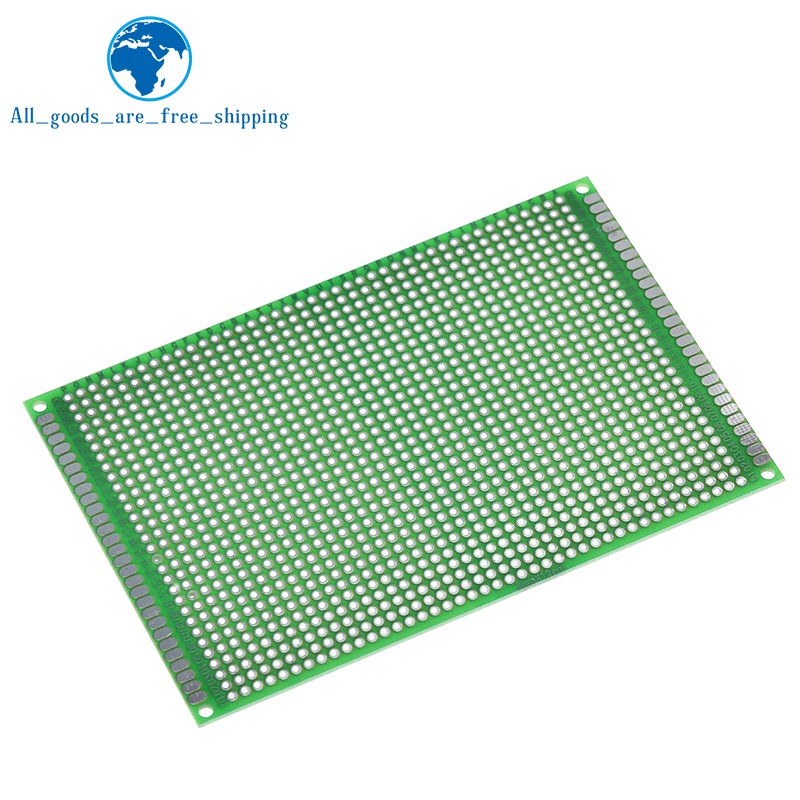 8x12cm 80x120 mm Double Side Prototype PCB Universal Printed Circuit Board Protoboard For Arduino