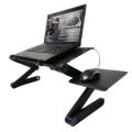 Two Fan Laptop Desks Portable Foldable Adjustable Folding Table Laptop Desk Stand mesa para notebook Table Vented Stand Bed