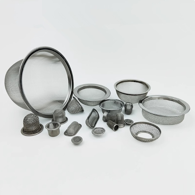 Stainless Steel Copper Seamless Pressed Bowl Filter Sieve Cap (2)