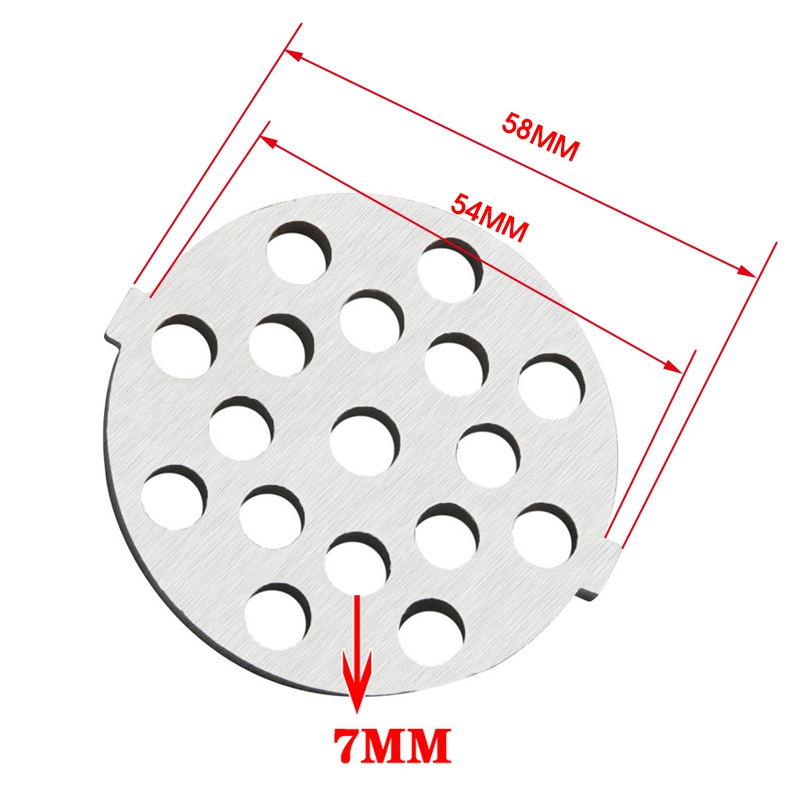 Steel Alloy #5 #7 Electric Meat Grinder Cutters Blades Kitchen Food Sausage Mincers Meat Grinders Parts Kitchen Food Processors