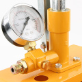 Aluminum 2.5MPa 25KG Water Pressure Tester Manual Hydraulic Test Pump Machine with G1/2" Hose Pressure Sensor
