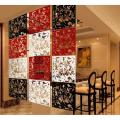 12pc 3-color Flower Wall Hanging Screen Curtain Room Divider Partition Panel