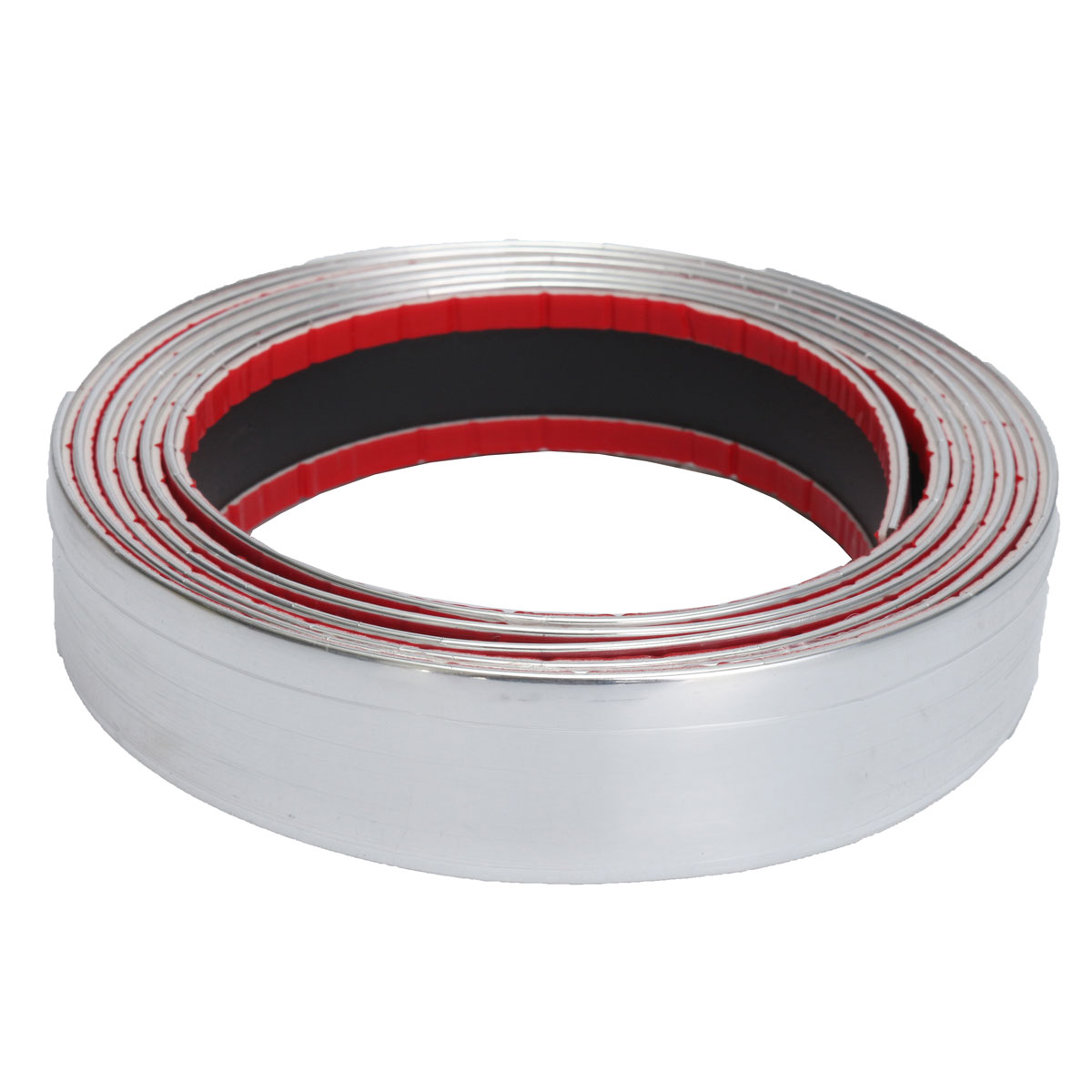 30mm 2.5m Exterior Car Chrome Auto Adhesive Strip Trim Tape Molding Styling Decoration Car Bumper Strip Protector Sticker