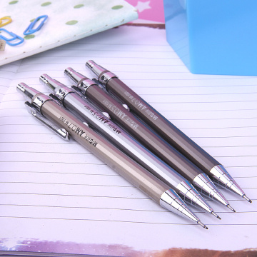 Metal Mechanical Pencil 0.5/0.7mm High Quality Automatic pencil For Professional Painting Supplies Send 2 Refills 2pcs/lot