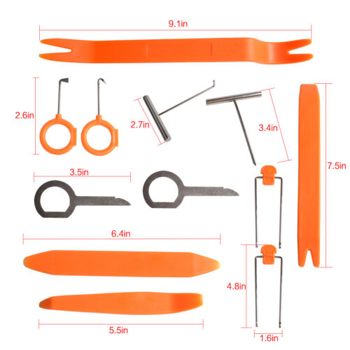 PDR Super Tools Kit Panel Removal Dash Door Radio Pump Wedge tools set outil de réparation ensemble Locksmith Supplies