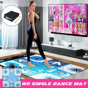 Dance Mat Pad Dancing Step Mats Pad Blanket Non-Slip Foot Print Mat for PC TV