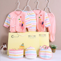 Newborn Clothes Suits Cotton for Baby Girls Boys clothing Sets Autumn Spring Summer Toddler Set 7pcs/set