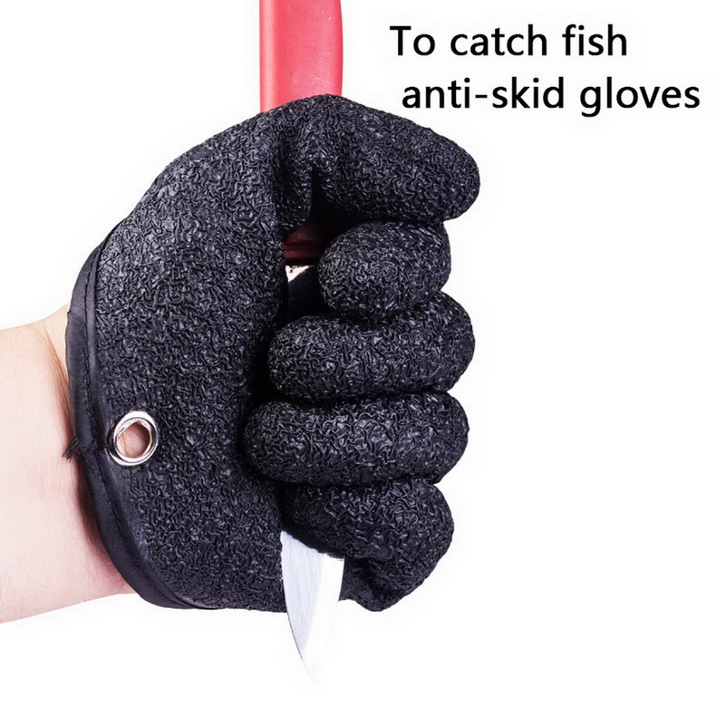 Fishing Gloves Waterproof Magnet Release Professional Anti-Slip Latex Hunting Gloves Outdoor Sports Fishing Gloves Camping