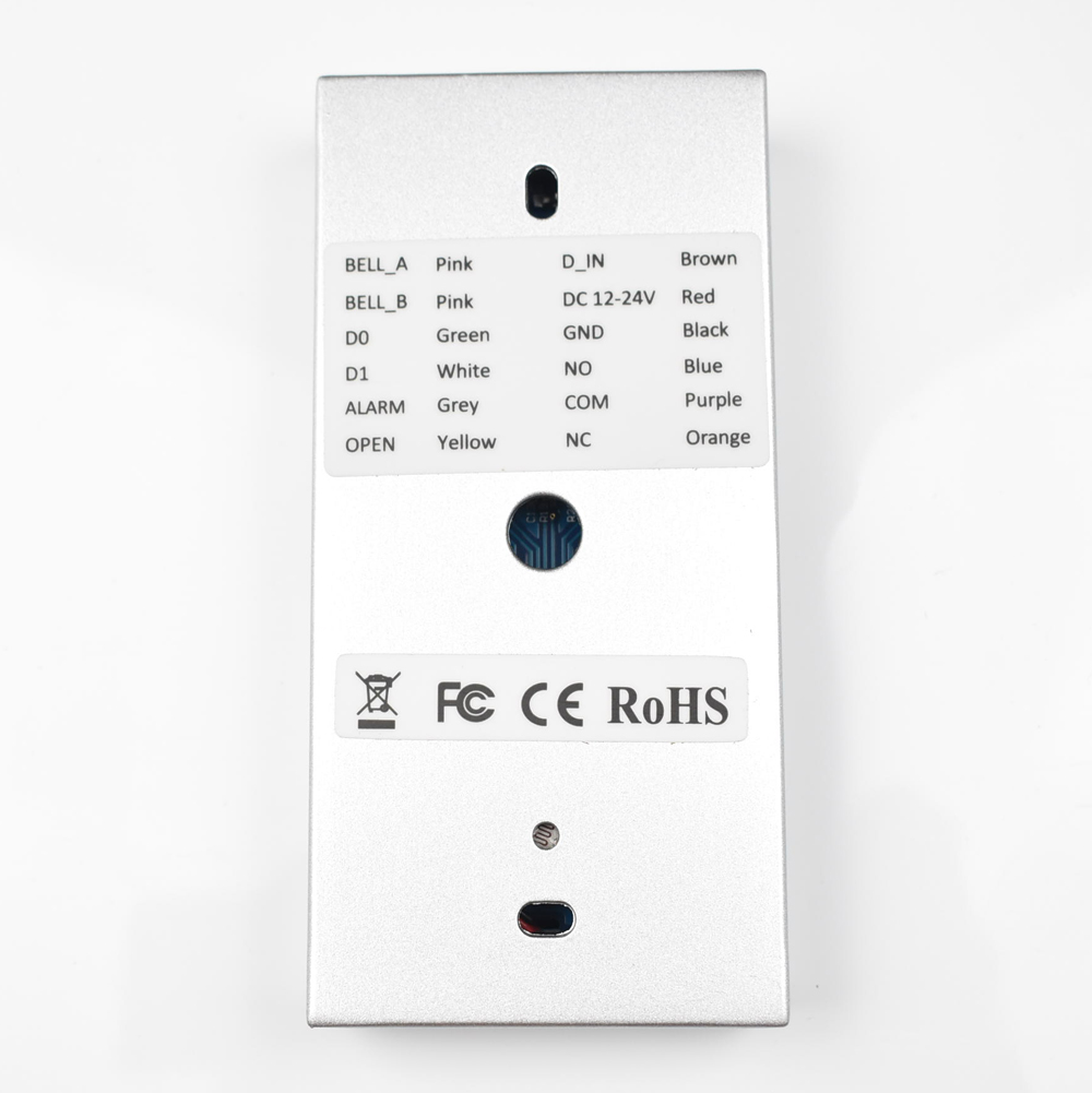 LED Keypad RFID 125khz Access Control System Proximity Card Standalone 2000 Users Door Access Control Metal Case