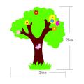 Felt Big Banyan Tree Wall Sticker Creative Cartoon Wall Decor for Kindergarten Children Room