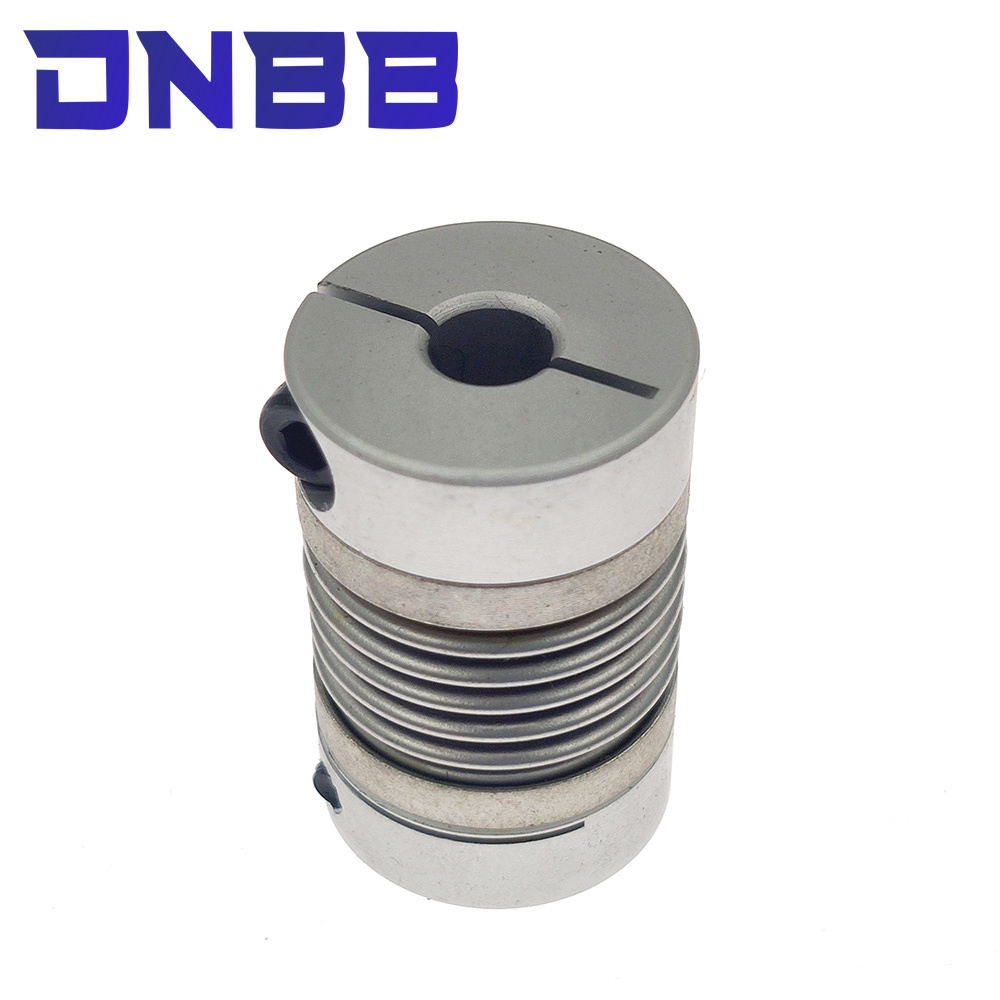 Corrugated coupling D40L55 6/8/9/10/12/14/16/18/20mm CNC Aluminium Alloy For Stepper Motor Coupler Shaft Couplings 3D Printer