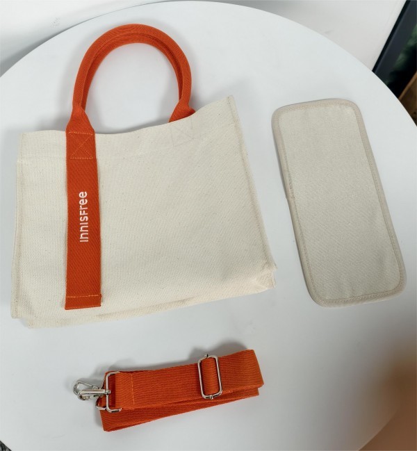 2025 Custom ribbon shopping tote bags