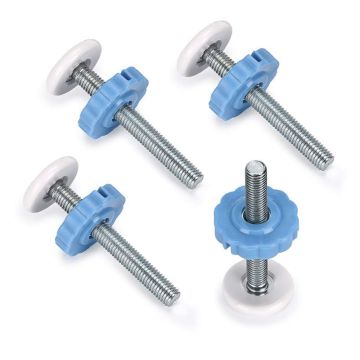 4pcs Pressure Baby Gate Screw Bolts Threaded Spindle Rods Walk Thru Gates M10