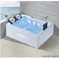 1700mm Fiberglass Whirlpool Bathtub Acrylic Hydromassage TV Surfing Massaging Tub NS3101