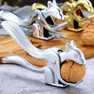 Squirrel Shape Almond Nut Pecan Nuts Nutcracker Nut Clamp Sheller Kitchen Hazelnut Clip Sheller Pliers Opener Walnut Tool P E9W5