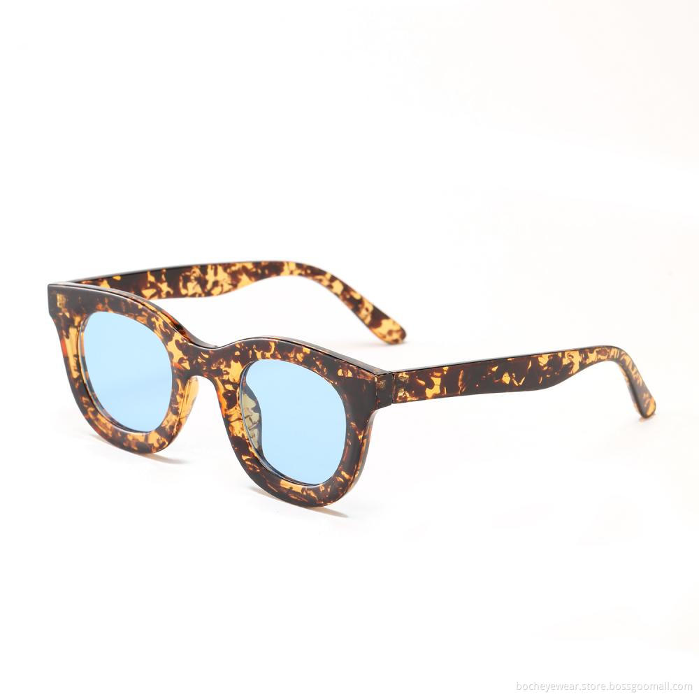 Square Sun Glasses Luxury Brand Travel Small Rectangle Sunglasses