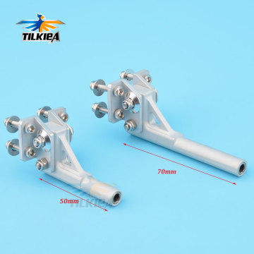 RC Boat 50/70mm Length Shaft(Axle) Bracket Stinger Drive for 4mm Propeller Shaft Flexible Shaft 4mm Strut