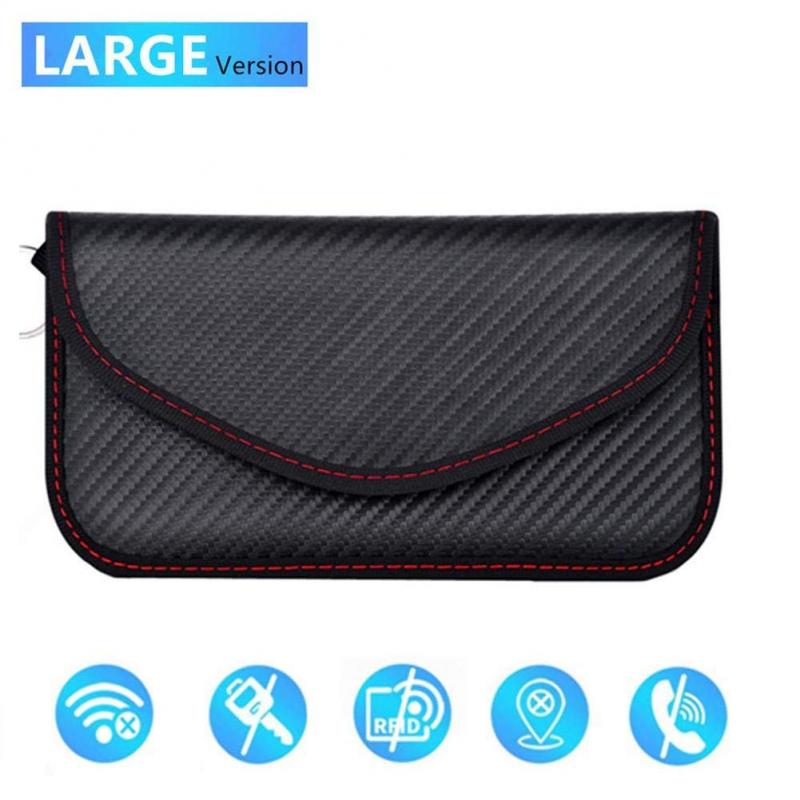 Signal Block Bag Faraday Radiation Hacker Monitoring Espionage Mobile Phone GPRFID Automatic Key FOBEMF Shell