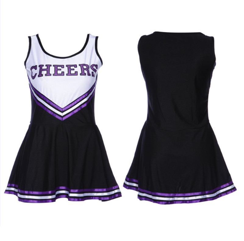 Women Girls Cheerleader Costume Cheer Uniform (12)
