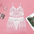 2020 New Sexy Womens Lace Mesh Sexy Set Bandage Lingerie Nightwear Underwear G-string Babydoll Sleepwear Exotic Sets