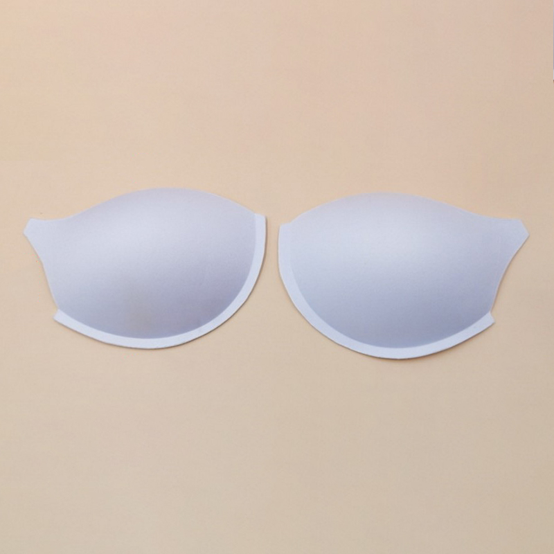 Soft Foam Insert Chest Cup Women Intimates Accessories 1Pair Black Or White Sew In Bra Cups Pads Push Up Swimwear Dress Corset