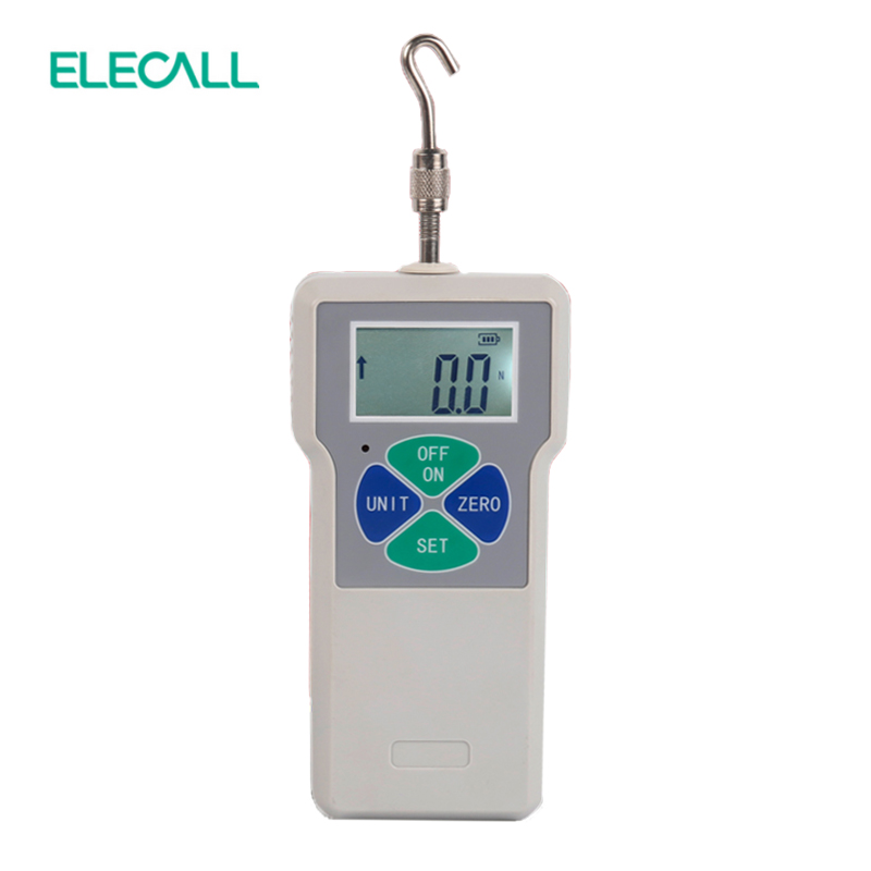 ELECALL ELK-10 Digital Dynamometer Force Measuring Instruments Thrust Tester Digital Push Pull Force Gauge Tester Meter