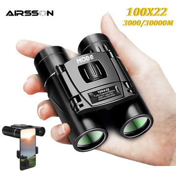 100X22 Professional Binoculars 30000M High Power HD Portable Hunting Optical Telescope BAK4 Night Vision Binocular For Camping