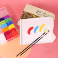 Portable Paper Palette One-time Tearable Color Paper Color Toning Acrylic Oil Paint Disposable Portable Palette Pad Art Supplies