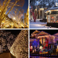 Led Christmas Lights Outdoor 100M 50M 30M 20M 10M Led Strings Light Decoration Party Holiday Wedding Garden Waterproof Garland