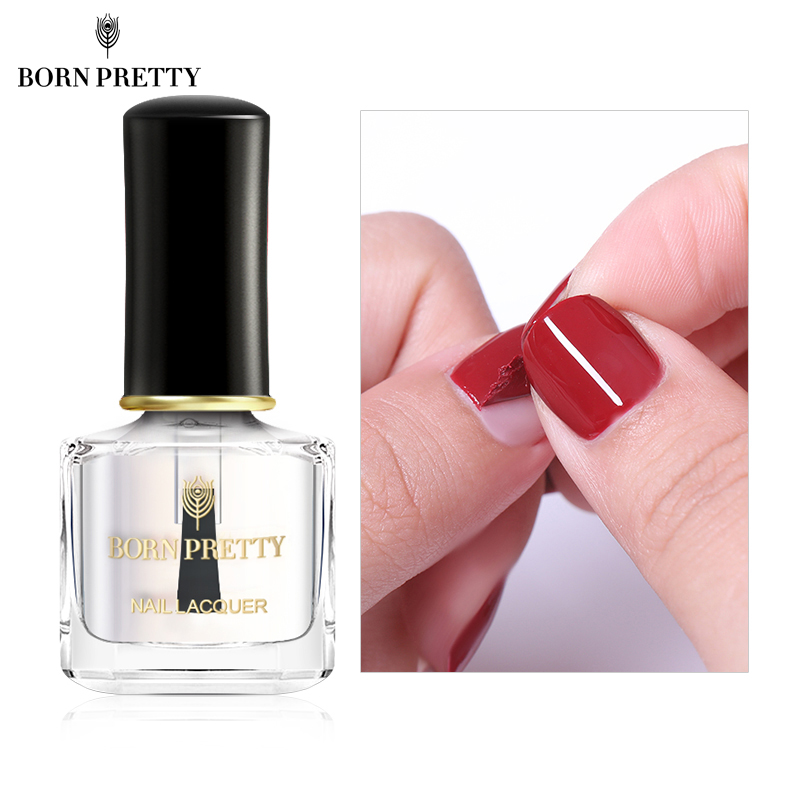 BORN PRETTY Peel Off Base Coat Nail Polish 6ml Odorless Nail Art Care varnish for Salon Home DIY