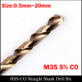 5.6mm 5.7mm 5.8mm 5.9mm 6mm Stainless Steel High Speed Steel Cobalt HSS CO HSS-CO Fully Ground Straight Shank Twist Drill Bit
