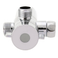 3 Way Showerhead Tee Connector Fix Bracket ABS Bathroom Shower Head Diverter Sprayer Arm Mount Valve For Home Bath Supplies