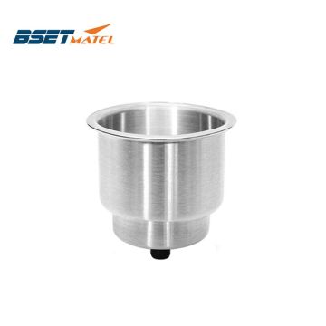 Stainless Steel 304 Cup Drink Holder Can Bottle Holder Stand Mount Support Auto Car Marine Boat Truck RV Fishing Box