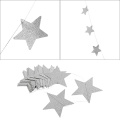 2.5M Baby Bed Mosquito Net Hanging Decoration Gold Silver Sparkling Stars Baby Room Decor Baby Crib Children's Rooms Walls Decor