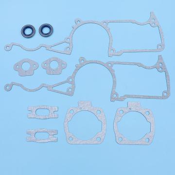 Cylinder Crankcase Gasket Oil Seal Set For Husqvarna 55 51 50 Rancher Chainsaw Exhaust Muffler Carb Base 501 76 18-02 Spare Part