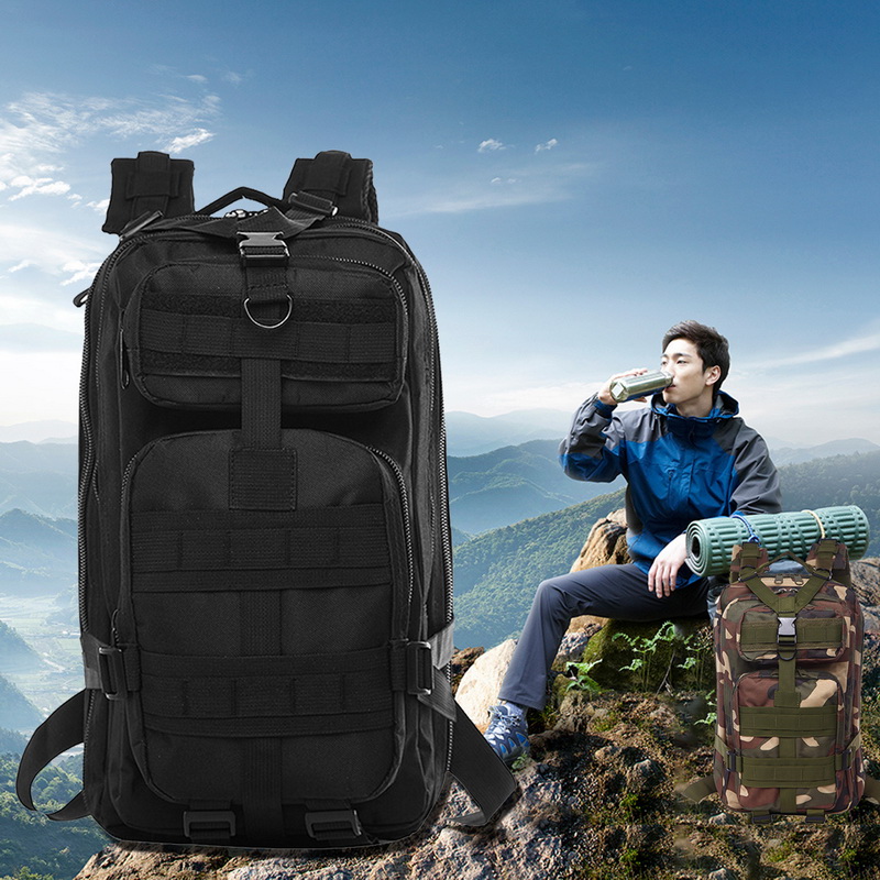 Small Army Fans Tactical Bag Outdoor Sports Mountaineering Bag Oxford Waterproof Camouflage 3P Backpack