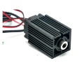 Dot/Line/Cross Focusable 808nm 500mW Infrared IR Laser Diode Module w/ holder and 12V 1A Adapter TTL modulation