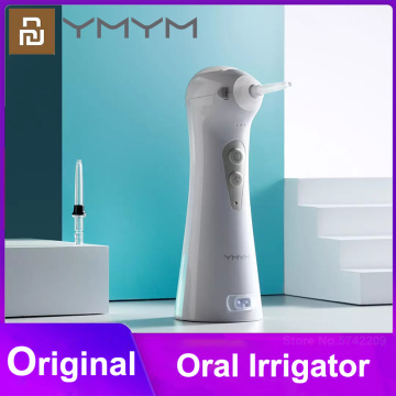 Youpin YMYM YF1 Portable Oral Irrigator Pressure Dental Water Jet Irrigators Mouth Denture oral irrigator water flosser Tooth