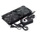 Gdstime 120mm DC 12V 220V Fan Mining Computer Chassis Workstation Radiator 12cm 120mmx25mm High Speed Router Server Cooling Fan