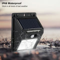 Waterproof PIR Motion Sensor Solar Light 20 30 48 60 96 LED Rechargeable Security Solar Lamp Outdoor Emergency Wall Light