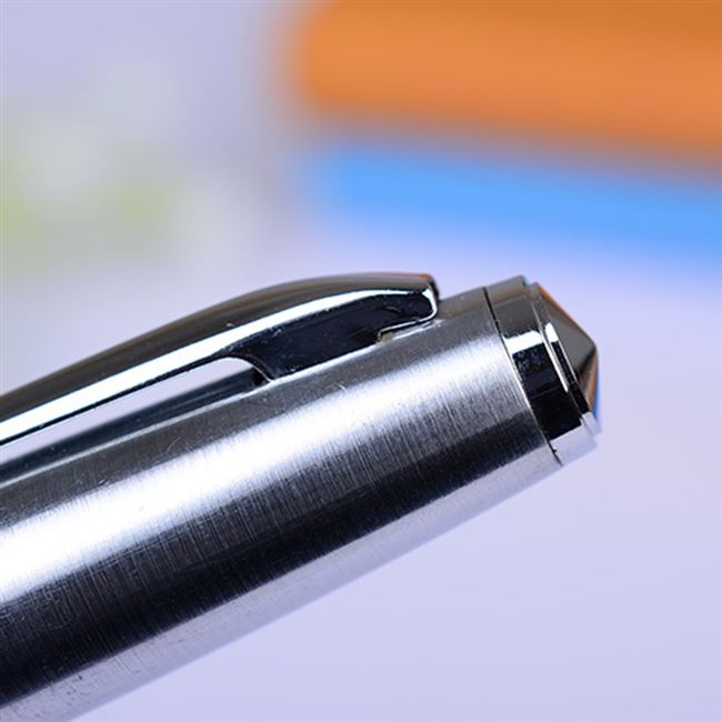 Hero 338 Steel Fountain Pen Ink Pen FHooded Nib Converter Filler Silver Clip Stationery Office school supplies writing gift