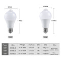 85-265V Lampada LED 12W 15W 18W LED PIR Motion Sensor Bulb E27 B22 Infrared Radiation Motion Detector Sensor Light Lamp for Home